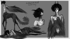 Centaur-bird-thing (OC)
